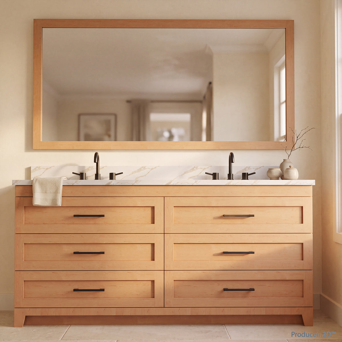 72" Vanity — Optimo Collection